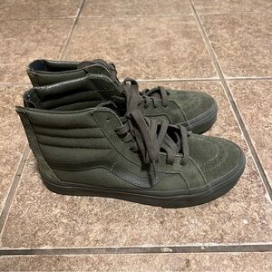 Vans High-Top Sneakers - Olive Green